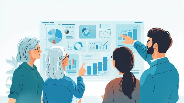 Equipo tomando decisiones desde una sola fuente confiable